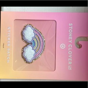 NWT Stoney Clover Lane pink 'rainbow' patch